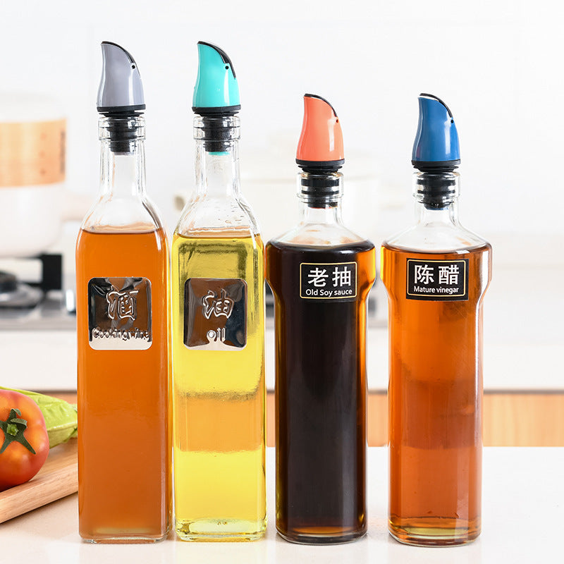 Creative Oil Dispenser Bottle – Ball Mouth Kitchen Oiler for Precise Pouring