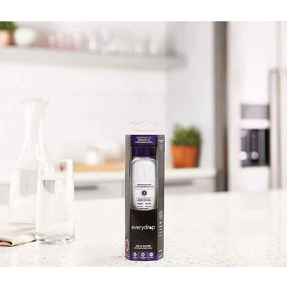 EDR1RXD1 Refrigerator Water Filter – Replacement Filter Element for Clean, Fresh-Tasting Water