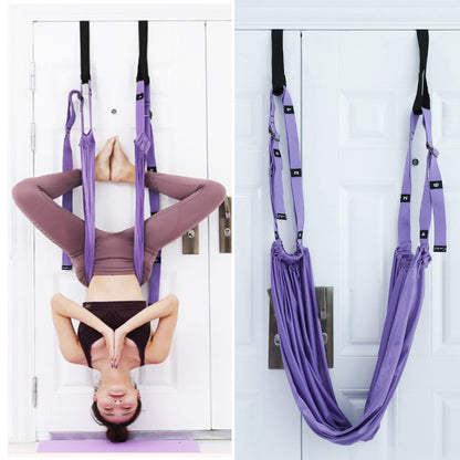 Fitness Hip Stretch Yoga Belt – Inverted Rope Pull & Split Training Waist Trainer
