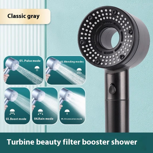 5-Speed Boost Bathroom Shower Head