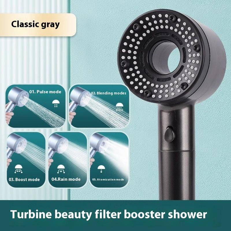 5-Speed Boost Bathroom Shower Head