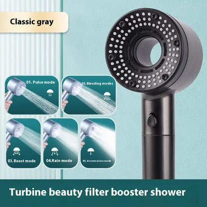 5-Speed Boost Bathroom Shower Head
