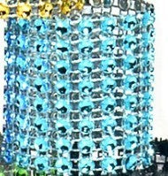 Net Drill Napkin Ring – Elegant Rhinestone-Inspired Holder for Hotel & Formal Table Settings