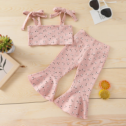 Summer Fashion Girls Floral Set
