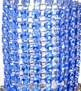 Net Drill Napkin Ring – Elegant Rhinestone-Inspired Holder for Hotel & Formal Table Settings