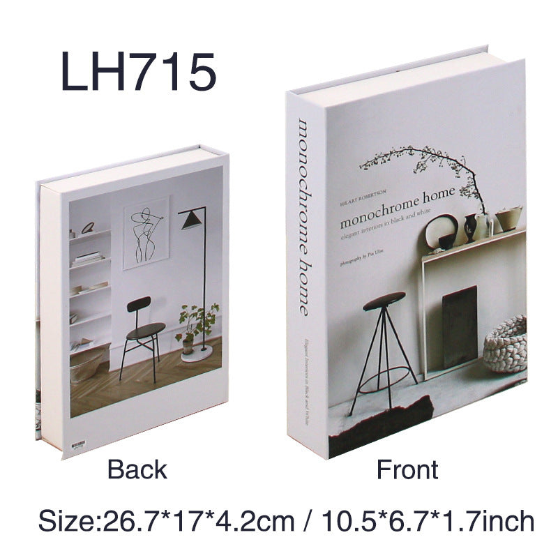 Fashion Decorative Prop Books – Simple Style Magazine Ornaments for Home or Office