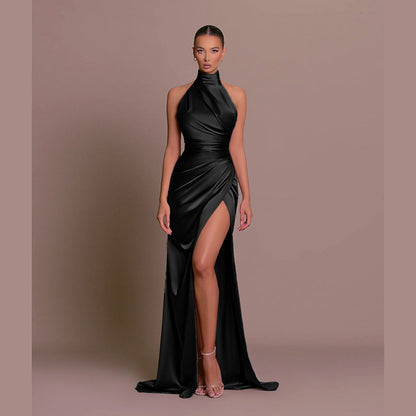 Sexy Vixen Halo Halter Dress
