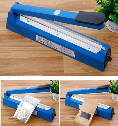 Heat Sealer Machine – Manual Impulse Sealer for Plastic Bags & Packaging