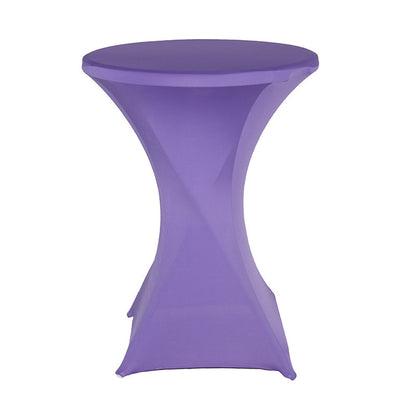 Stretch Cocktail Table Cover – Fitted Spandex Tablecloth for High Top Tables, Events & Party Decor