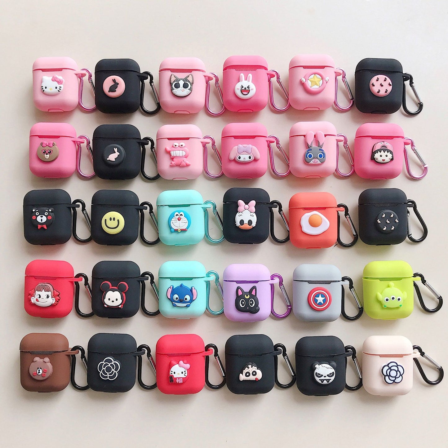 Cute Cartoon Silicone Case