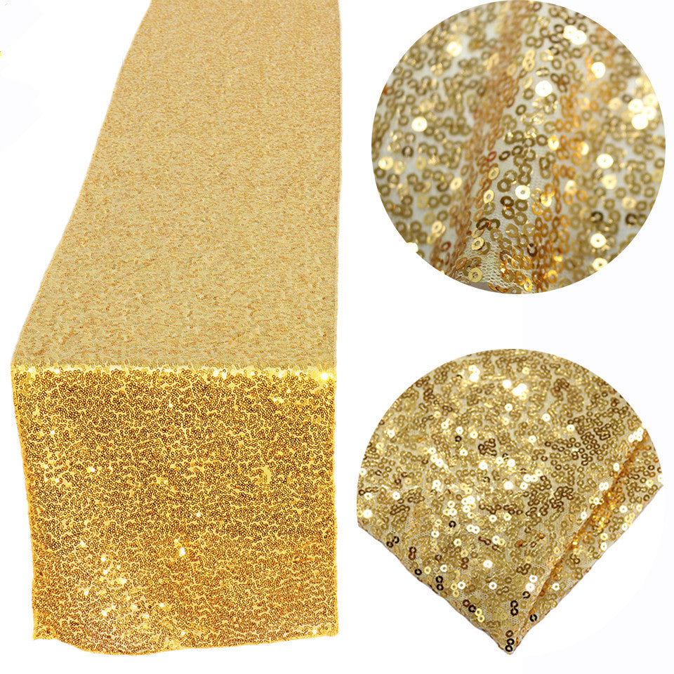 Sequin Table Runner – Sparkling Table Decor for Weddings, Birthdays, Baby Showers & Special Events