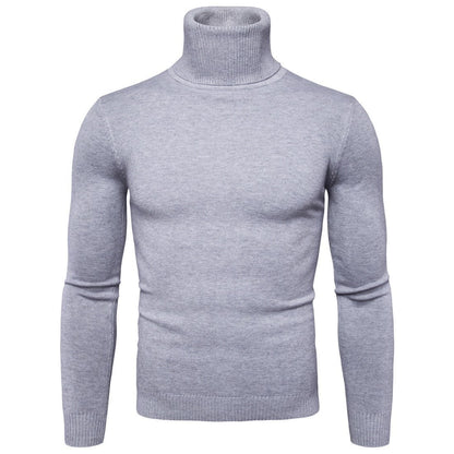 Men’s Thermal Turtleneck Sweater – Winter Warm Slim Fit Pullover