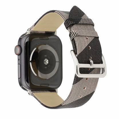 Luxury Leather Check Watch Strap – Fashion Upgrade for Your Smartwatch
