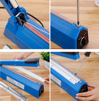 Heat Sealer Machine – Manual Impulse Sealer for Plastic Bags & Packaging