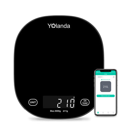 NutriGlow – Colorful Smart Kitchen Food Scale