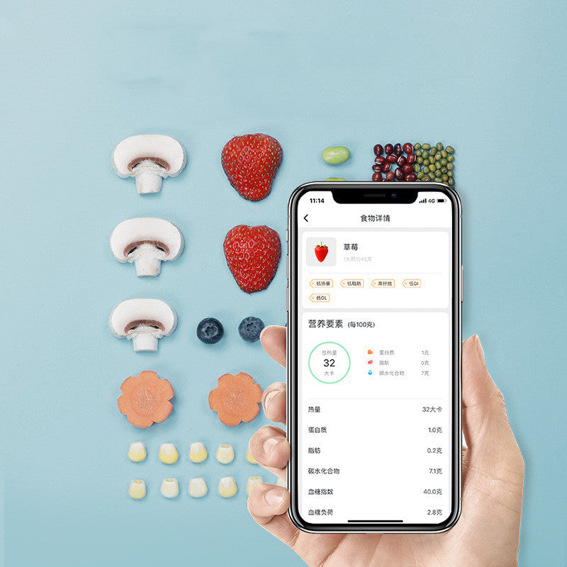 NutriGlow – Colorful Smart Kitchen Food Scale
