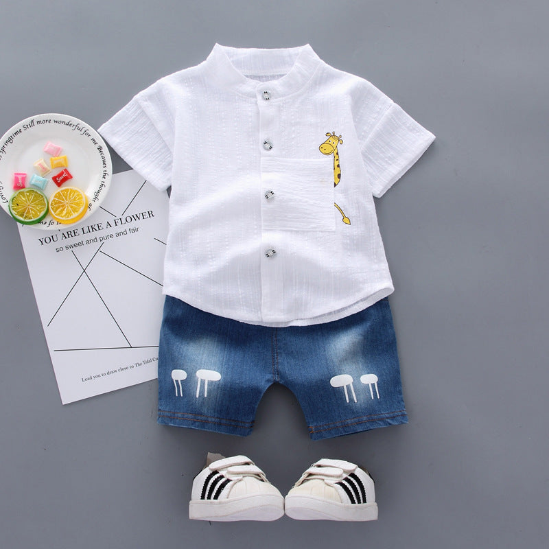 Baby Boy Giraffe Set