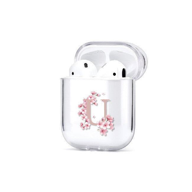 Letter Transparent Hard-Shell Case