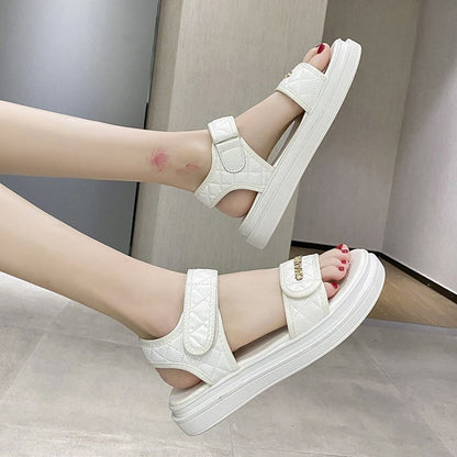 Fashion Velcro Student Shoes – Trendy Casual Footwear with Word Detail