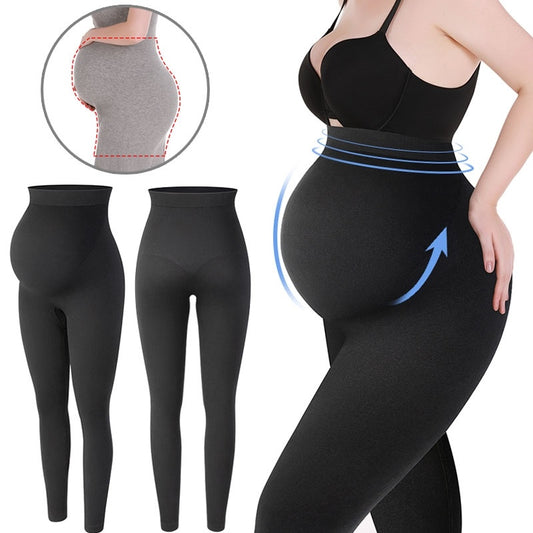 High Waist Maternity Leggings – Soft & Stretchy Pregnancy Pants for Women