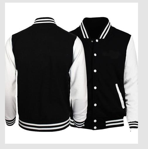 Men’s Baseball Jacket – Classic Varsity Bomber Coat for Casual & Sportswear