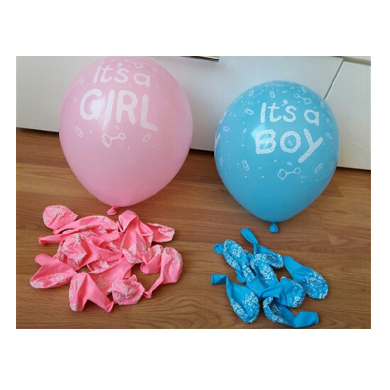 Gender Reveal Balloon – “Boy or Girl?” Party Decoration with Confetti for Baby Shower Reveal