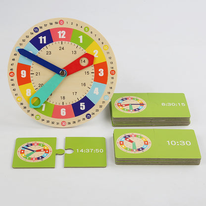 TimeTrek – Three-Needle Learning Clock for Kids