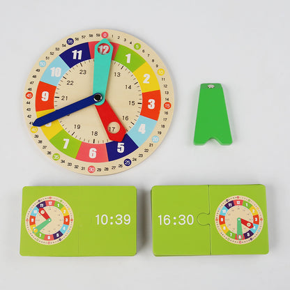 TimeTrek – Three-Needle Learning Clock for Kids