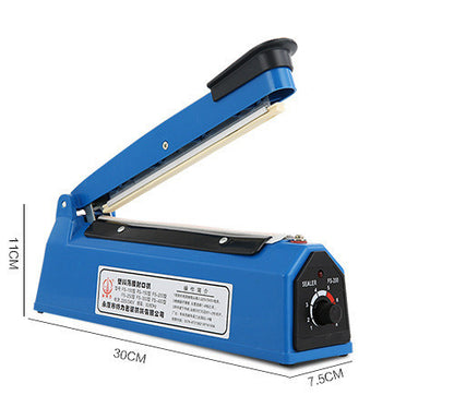 Heat Sealer Machine – Manual Impulse Sealer for Plastic Bags & Packaging