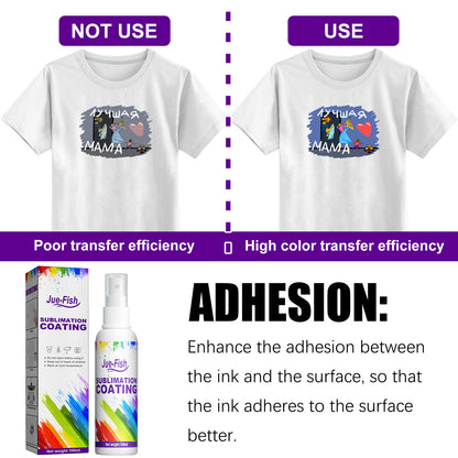 Sublimation Coating Spray Clothing for Heat Transfer Printing
