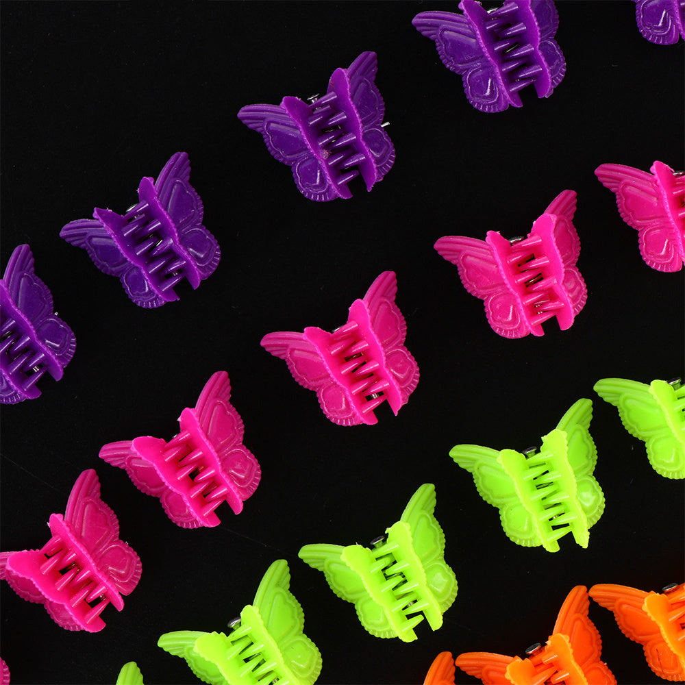 Mini Butterfly Hair Clips