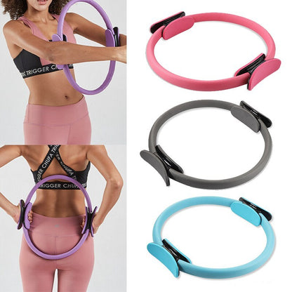 Yoga & Pilates Fitness Ring – Dual Resistance Circle for Home Gym & Full-Body Workout