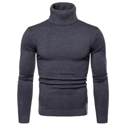 Men’s Thermal Turtleneck Sweater – Winter Warm Slim Fit Pullover