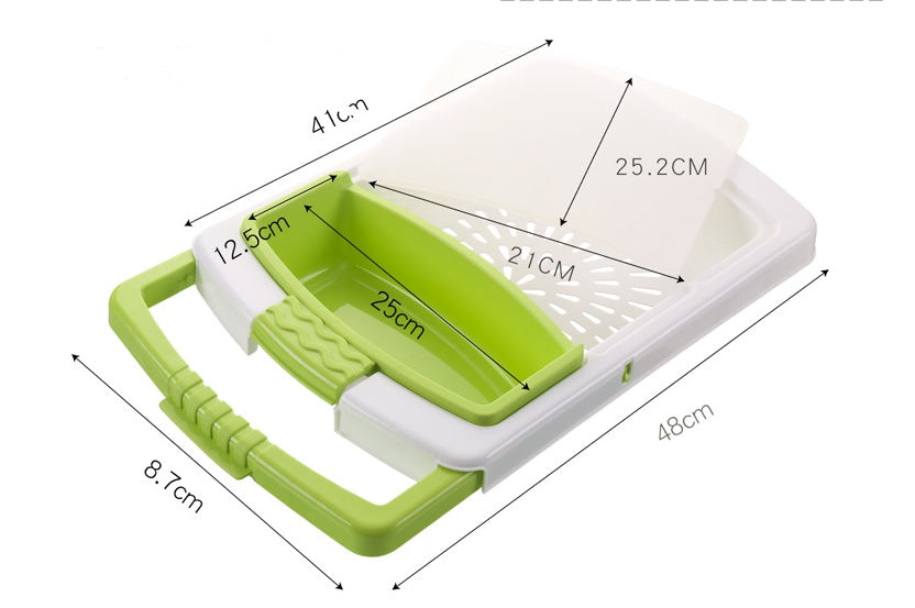 Kitchen Plastic Cutting & Stacking Boards – Multi-Use Chopping Boards for Food Prep & Storage