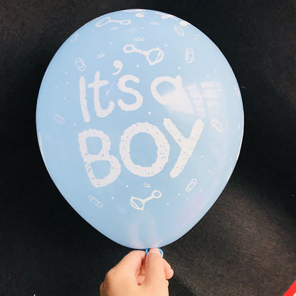 Gender Reveal Balloon – “Boy or Girl?” Party Decoration with Confetti for Baby Shower Reveal