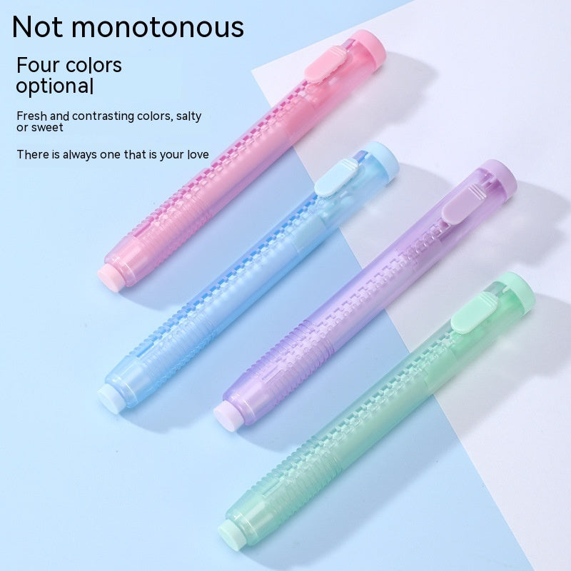 Children’s Automatic Erasers – Push-Type Traceless Design