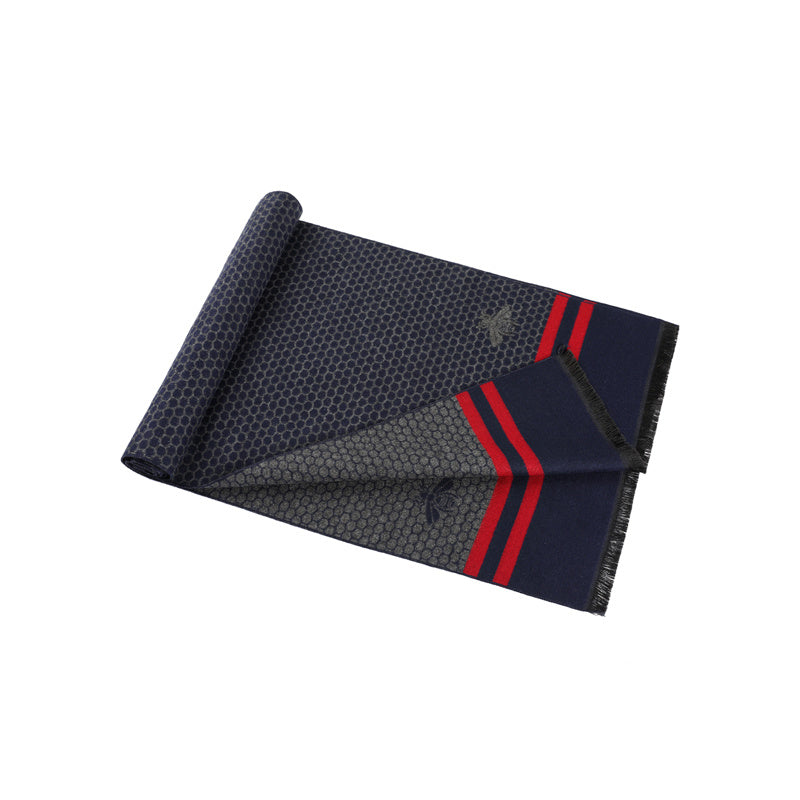 Luxury Men’s Cotton Shawl – Fashionable All-Season Accessory