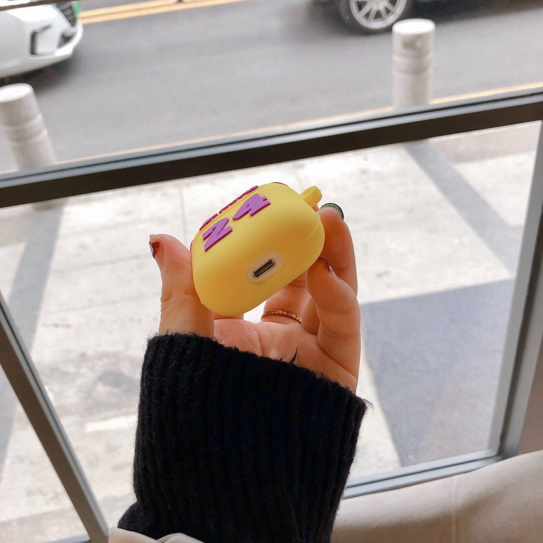 Purple/Yellow Silicone Case