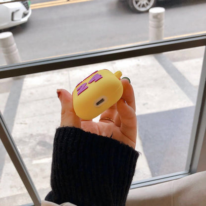 Purple/Yellow Silicone Case
