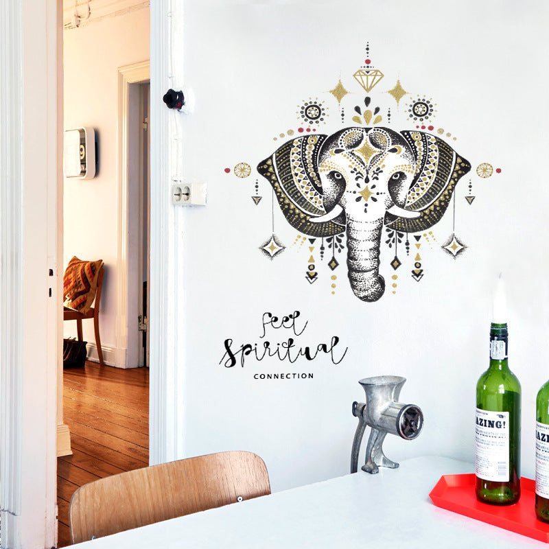Elephant Wall Sticker – Creative Home & Nursery Wall Decoration