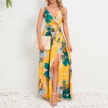 Fleur Essence V-Neck Dress