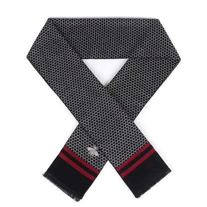 Luxury Men’s Cotton Shawl – Fashionable All-Season Accessory