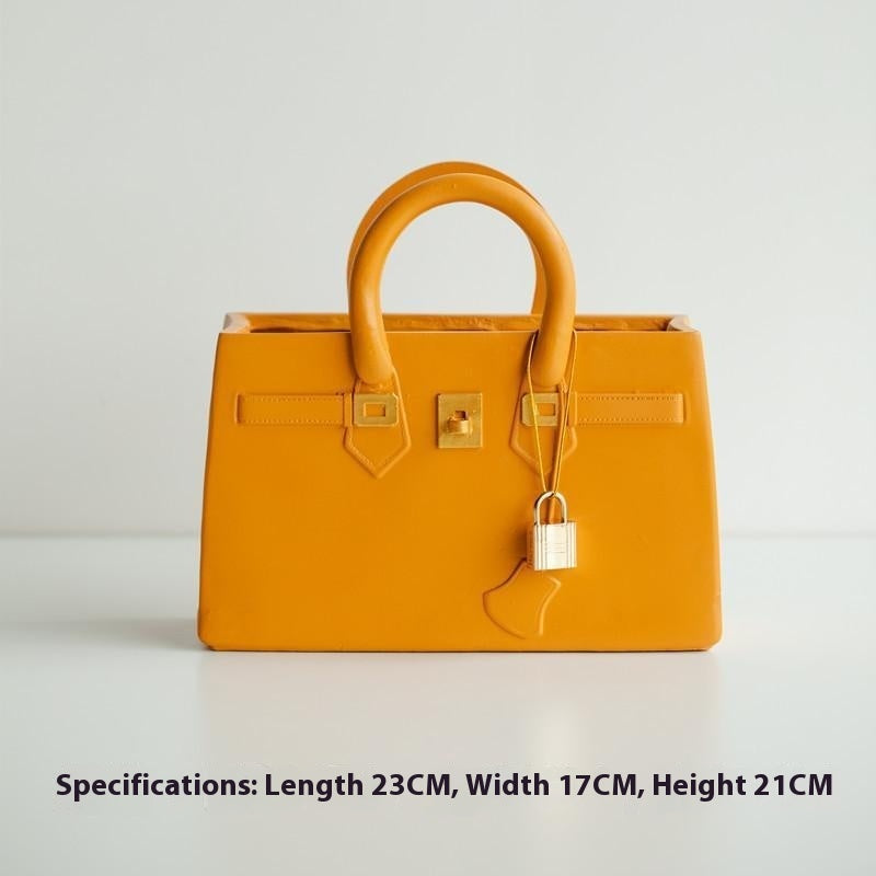 Fashion Purse Flower Vase Decoration – Unique Bag-Inspired Home Accent