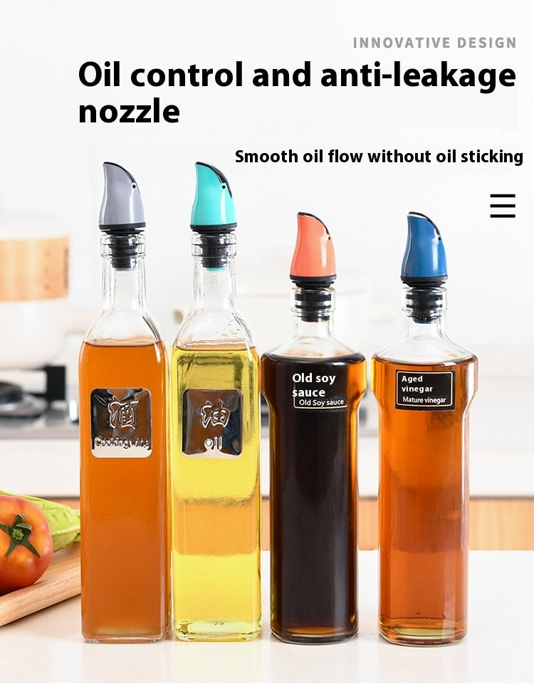 Creative Oil Dispenser Bottle – Ball Mouth Kitchen Oiler for Precise Pouring