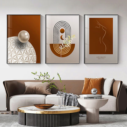 Botanical Canvas Wall Art – Plant Leaf Prints for Home Décor