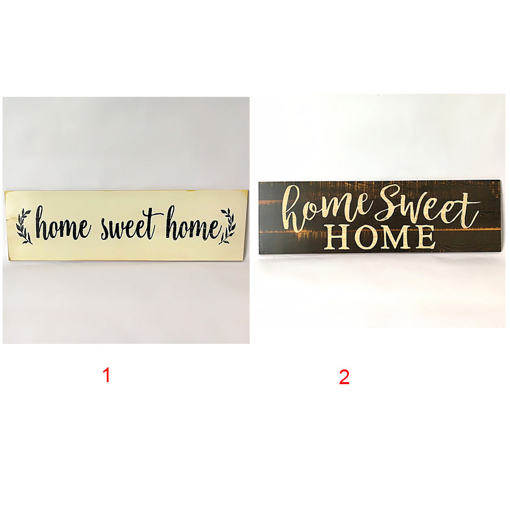 "Home Sweet Home" Decorative Sign – Cozy Home Décor Accent