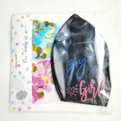 Gender reveal balloon