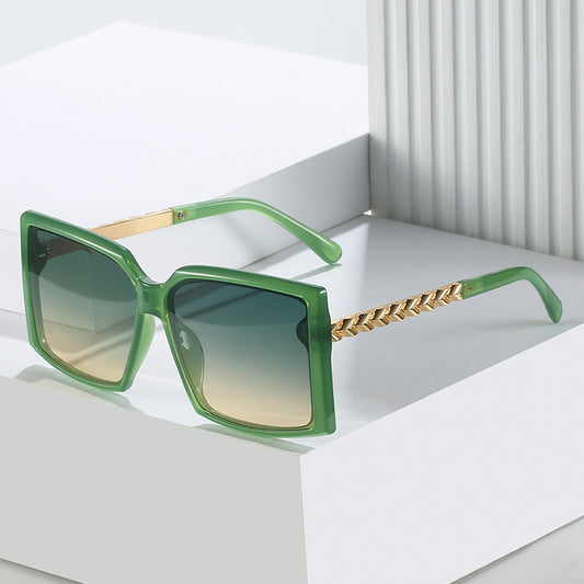 Catwalk-Inspired Light Luxury Sunglasses – Simple, Stylish Fashion Eyewear