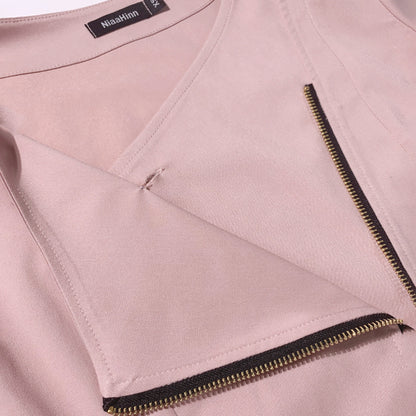 Zip Flex Short Sleeve Scrub Set