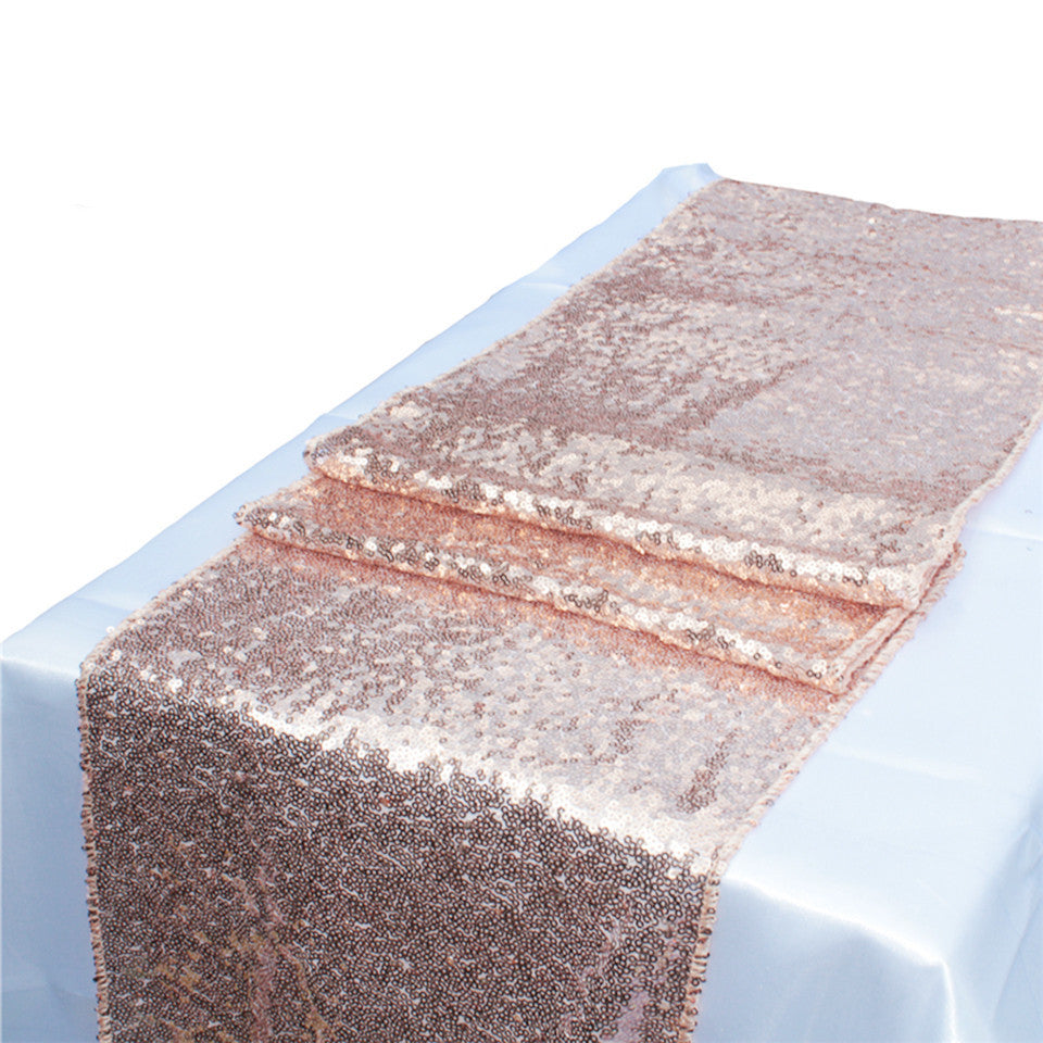 Sequin Table Runner – Sparkling Table Decor for Weddings, Birthdays, Baby Showers & Special Events